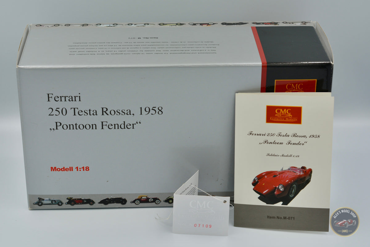 CMC M-071 Ferrari 250 Testa Rossa 1958, Modellauto 1:18 von AMS Schweiz