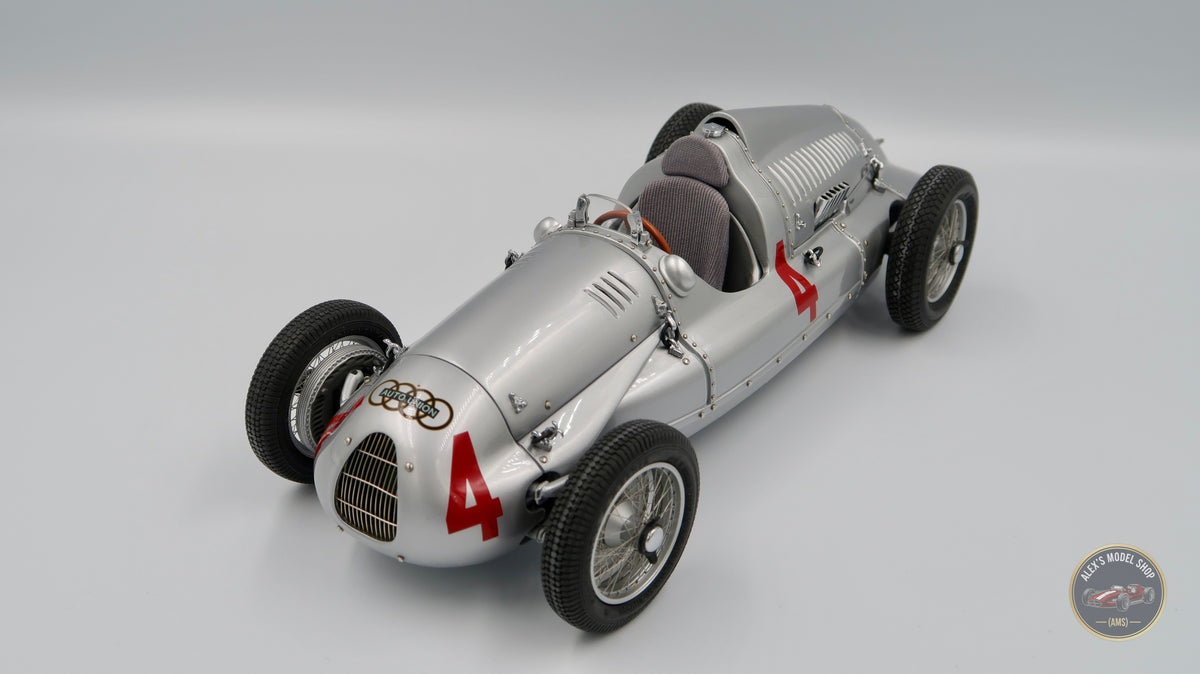 Auto Union Typ D Silberpfeil von CMC, nicht mehr produziertes Sammlermodell 1:18