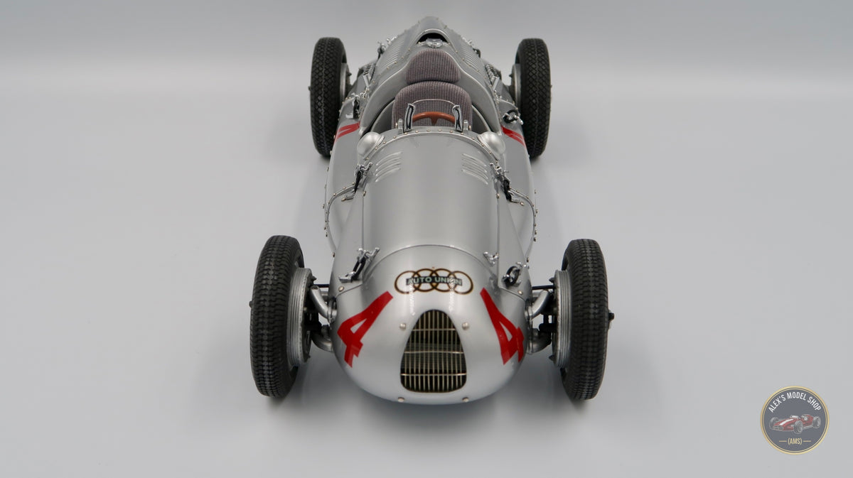 Vorkriegs-Grand-Prix-Rennwagen Auto Union Typ D 1:18 von CMC Classic Model Cars